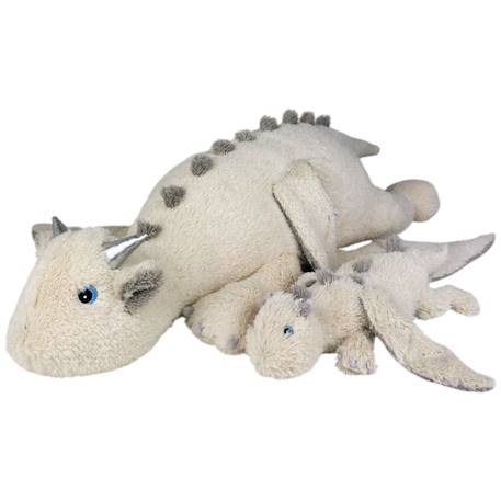 Peluche nemu nemu dragon (20 cm) Ecru, doré 4 - vertbaudet enfant 