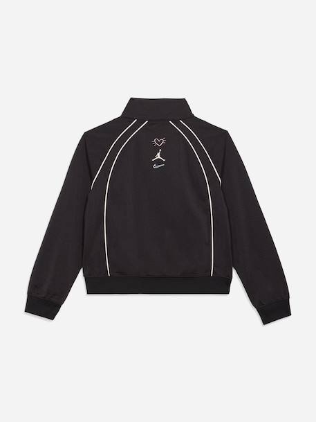 Veste fille zippé col montant Noir 2 - vertbaudet enfant 