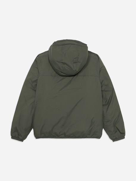 Blouson garçon p. Le vrai 4.0 claude orsetto Bleu+Vert 5 - vertbaudet enfant 