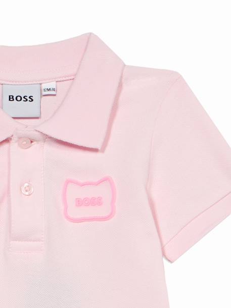 Robe fille boutonnée Rose 3 - vertbaudet enfant 