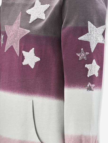 Robe à capuche avec étoiles fille Happy Girls rose nude 3 - vertbaudet enfant 