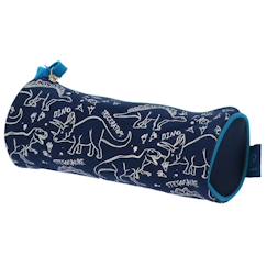 -Trousse ronde tissu motifs dinosaures