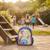 Sac à dos maternelle imprimé devant effet brillant Bleu marine 2 - vertbaudet enfant 