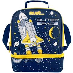 Puériculture-Sac goûter isotherme must space 24 cm sac déjeuner