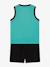 Ensemble 2 pièces Bleu / blanc+Noir / rouge+Noir / vert+Vert clair 14 - vertbaudet enfant 