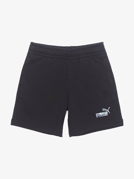 Short garçon taille élastique Noir 1 - vertbaudet enfant 