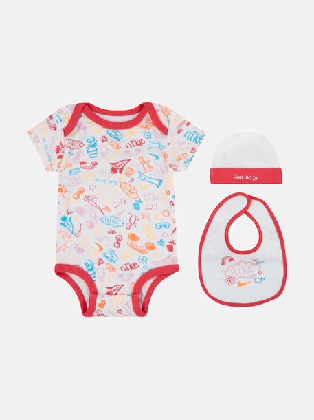 Bodies fille en coffret Blanc 1 - vertbaudet enfant 