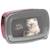 Boîte goûter rectangulaire en pvc nasa chat à fenêtre 18 x 11 x 6 cm Gris / rose / foncé / bleu 1 - vertbaudet enfant 