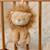 Peluche musicale à suspendre lion safari friends Beige, marron 4 - vertbaudet enfant 
