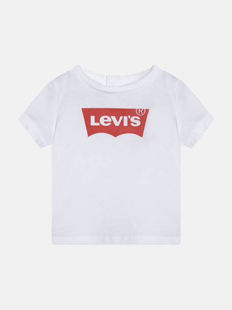 T-shirt fille manches courtes Bleu clair+Rouge 4 - vertbaudet enfant 