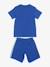 Ensemble garçon manches courtes Blanc / noir+Bleu+Bleu / blanc 8 - vertbaudet enfant 