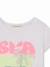 T-shirt fille à manches courtes Blanc 3 - vertbaudet enfant 