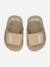 Sandales garçon à scratch Beige+Lavender blue+Noir+Vert foncé 4 - vertbaudet enfant 
