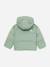 Blouson fille en duvet et polaire Vert 2 - vertbaudet enfant 