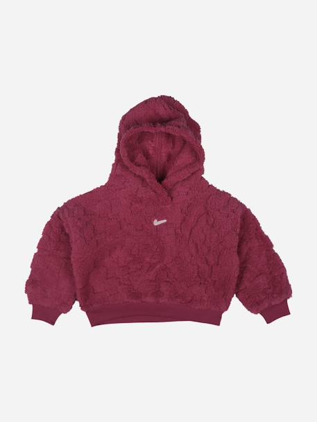Ensemble deux pièces pour enfant sweat à capuche et pantalon doux Fuchsia 2 - vertbaudet enfant 