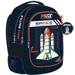 -Sac à dos must space expedition 43 cm – 2 compartiments zippés must