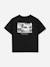T-shirt  garçon à manches courtes Bleu country air+Noir 5 - vertbaudet enfant 