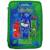 Trousse garnie double compartiment pyjamasques imprimée polyester pj masks Vert/blanc/orange 1 - vertbaudet enfant 