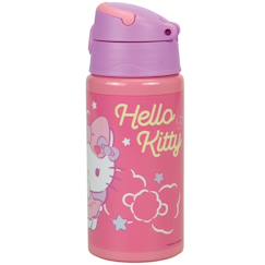 Puériculture-Gourde en aluminium hello kitty – bouchon à clapet 50 cl