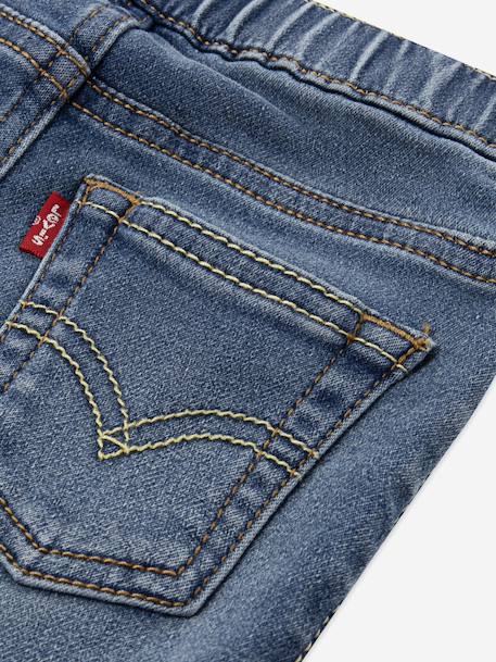 Jean garçon slim dobby pull on Bleu 4 - vertbaudet enfant 