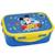 Boîte à goûter 17 cm en pvc mickey mouse bleue – fermeture latérale Bleu 1 - vertbaudet enfant 