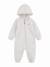 Combinaison zippée Beige+Rose 1 - vertbaudet enfant 