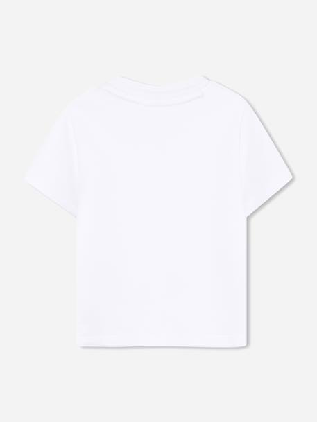 T-shirt garçon à manches courtes Blanc 2 - vertbaudet enfant 