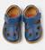 Sandales garçon cuir peu cami Bleu pastel 3 - vertbaudet enfant 