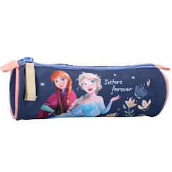 Jouet-Trousse ronde imprimée en tissu la reine des neiges sisters forever
