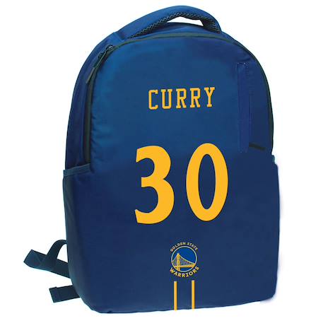 Garçon-Sac à dos enfant nba basket usa motif golden state warriors curry 30 en polyester texturé