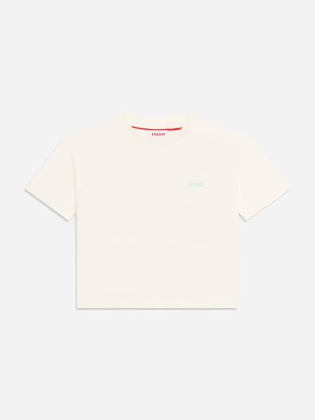 T-shirt  garçon à manches courtes Blanc 1 - vertbaudet enfant 