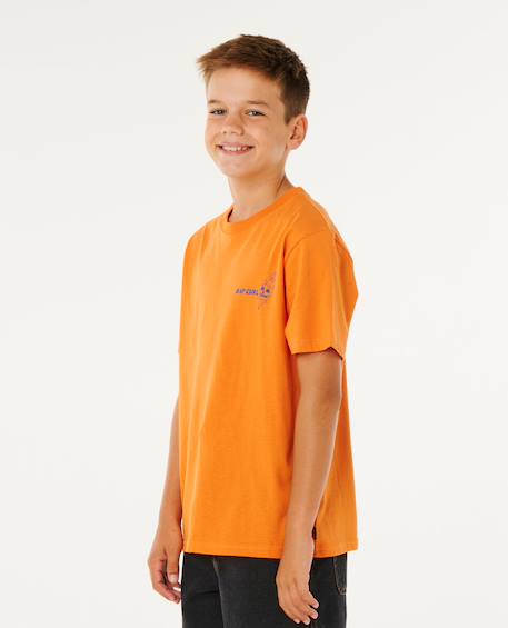 T-shirt à manches courtes eternal shred art enfant Vert surplus+Vitamine c 8 - vertbaudet enfant 