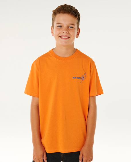 T-shirt à manches courtes eternal shred art enfant Vert surplus+Vitamine c 12 - vertbaudet enfant 