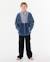 Polaire block party enfant Bleu 4 - vertbaudet enfant 