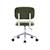 Chaise de bureau enfant à roulettes ajustable tissu chenille - amory kid Beige+Bleu+Kaki 14 - vertbaudet enfant 