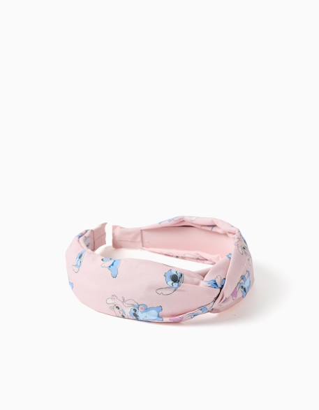 Serre-tête avec imprimé stitch et angel Rose 1 - vertbaudet enfant 