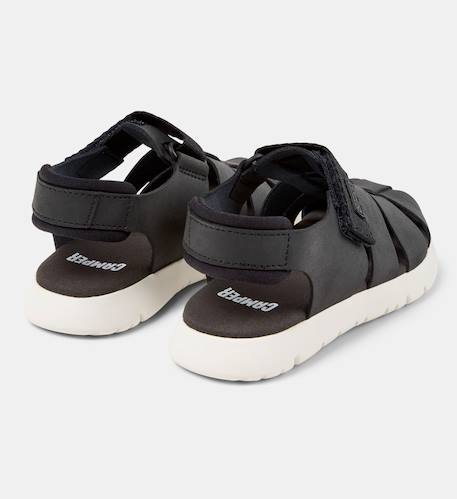 Sandales garçon cuir ORUGA Marine+Noir 2 10 - vertbaudet enfant 