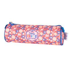 Trousse ronde enfant 22 cm imprimé fruits citron  - vertbaudet enfant