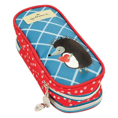 Garçon-Accessoires-Trousse zippée porc-epic hallmark 22 cm à 2 compartiments zippés