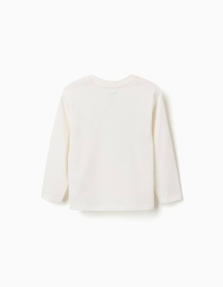 T-shirt en coton à manches longues et imprimé bluey Blanc 2 - vertbaudet enfant 