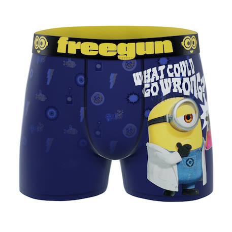 Lot de 3 boxers junior despicable me Jaune/bleu/noir/rouge 2 - vertbaudet enfant 