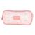 Trousse rectangulaire double compartiment kip poetic 22 cm Blanc / rose / clair / blanc 1 - vertbaudet enfant 