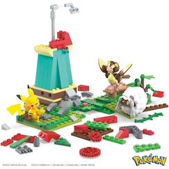 Jouet-Jeux d'imagination-Mega pokémon coffret moulin à la campagne
