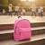 Sac à dos scolaire en polyester résistant cmp mood omega Rose fluo 2 - vertbaudet enfant 