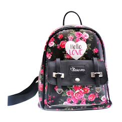 Sac à dos design 25 cm - haut de gamme (hello love)  - vertbaudet enfant