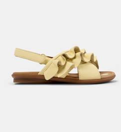 Chaussures-Chaussures fille 23-38-Sandales-Sandales fille cuir RIGHT KIDS TWINS