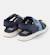 Sandales garçon cuir ORUGA Bleu jaune+Marine+Marron moyen+Noir 2 4 - vertbaudet enfant 