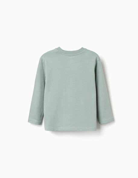 T-shirt en coton à manches longues et imprimé bluey Vert 2 - vertbaudet enfant 