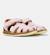 Sandales fille cuir BICHO Gris moyen+Rose pastel 7 - vertbaudet enfant 