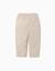 Pantalon ajusté en sergé avec cordon de serrage Beige clair+Bleu foncé 2 - vertbaudet enfant 